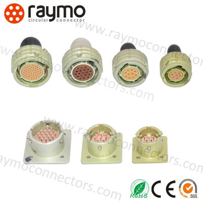 Russian Industrial ОНЦ-БС-1-4/10-Р12-1-В Female Straight Plug With Tail