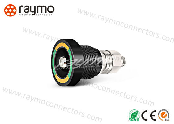 Nickel Plated Waterproof Power Connector , Medical Grade Connectors POM Insulator