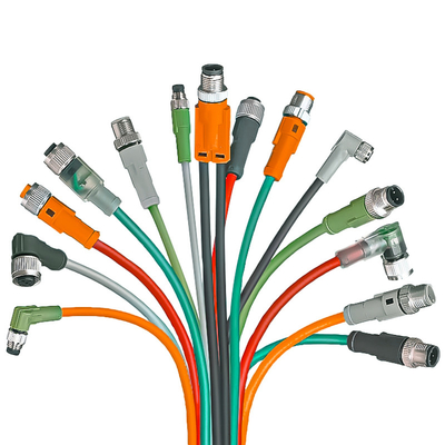 Wasserdichte Ip67 Ip68 M12 Steckkabelanlage 3 bis 17 Stecker
