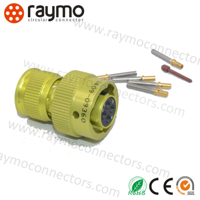 ZH23 Mil Spec Connector Äquivalent zu russischem CH23 mit Gold/Silberplattierung und Kontaktmaterial aus Kupferlegierung