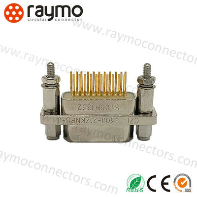 J30J-Serie 21-Pin D83513 Mikro-D-Anschlussstecker IP67