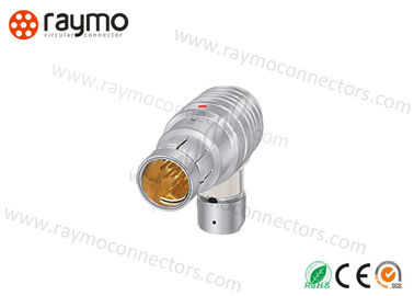 IP68 imprägniern Metallverbindungsstück, 90° Winkel-Ellbogenstecker SchwarzChrome überzogenes Fischers WSO 102 Oberteil 103 1031 104