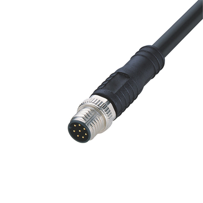 IP67 formte wasserdichter Rundsteckverbinder TPU Verbindungsstück des Sensor-M8