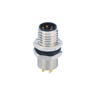 Platten-Berg-Miniatur-Rundsteckverbinder-Sensor M8 8 Pin Female Connector